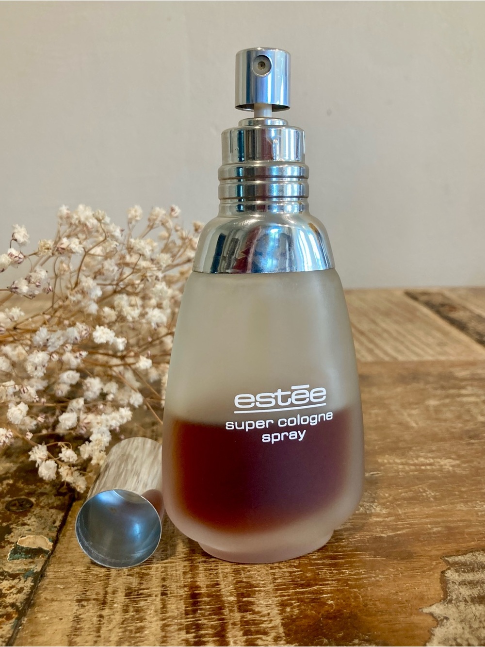 Vintage Estee Super Cologne Spray 1.85 Fl Oz for Women Made in USA Frosted Glass - Picture 13 of 16